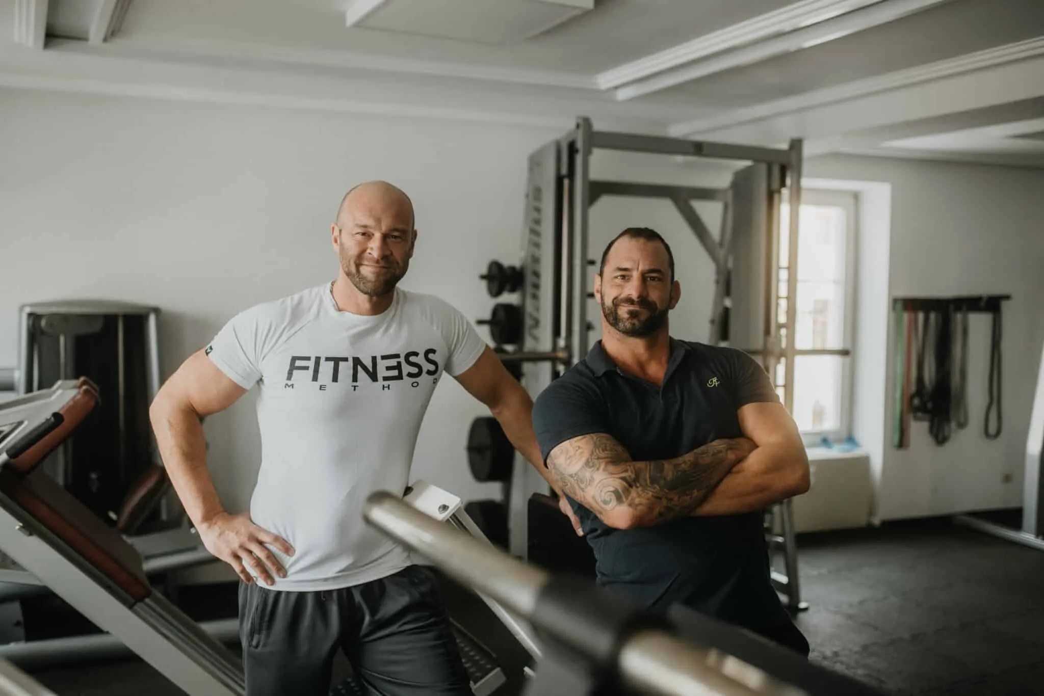 Martin Heiligenbrunner und Christian Zierhut im Studio
